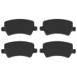 TRW GDB1685 - Jeu de 4 plaquettes de frein arrière