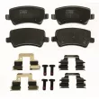 TRW GDB1685 - Jeu de 4 plaquettes de frein arrière