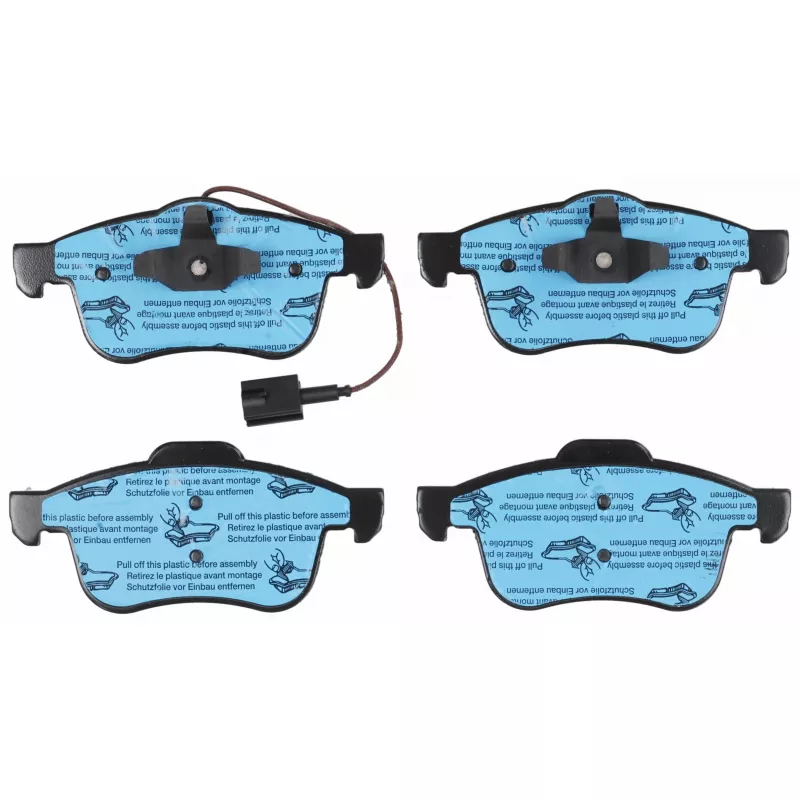 Jeu de 4 plaquettes de frein avant TRW GDB1864 - Visuel 1