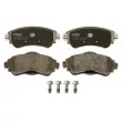 TRW GDB1917 - Jeu de 4 plaquettes de frein avant
