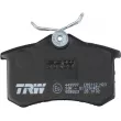 TRW GDB823 - Jeu de 4 plaquettes de frein arrière