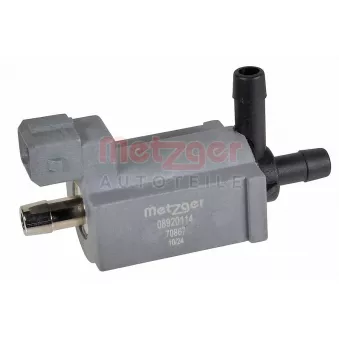 Soupape, commande d'air (air d'admission) METZGER 08920114 pour VOLKSWAGEN BORA 1.8 T - 180cv