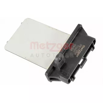 Résistance, pulseur d'air habitacle METZGER 0917856
