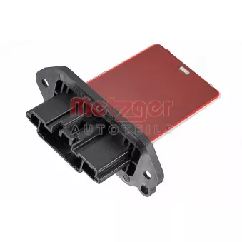 Résistance, pulseur d'air habitacle METZGER 0917863 pour MAZDA 3 2.0 - 150cv