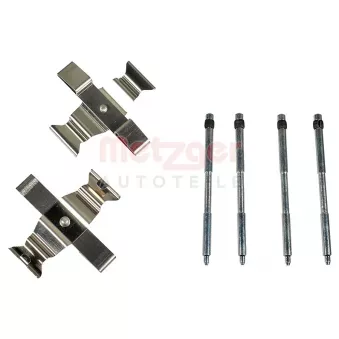 Kit d'accessoires, plaquette de frein à disque METZGER 109-0205 pour BMW Série 7 i7 xDrive60 - 544cv