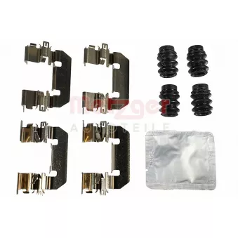 Kit d'accessoires, plaquette de frein à disque METZGER 109-0212 pour HYUNDAI KONA 1,0 T-GDi - 120cv