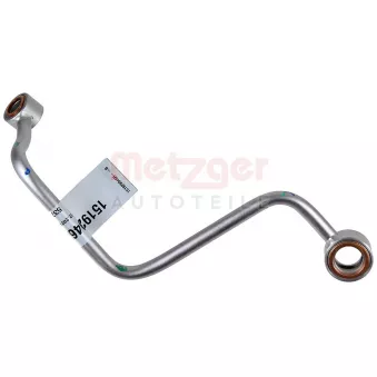 Conduite d'huile, compresseur METZGER 2361231 pour NISSAN QASHQAI 1.5 dCi - 116cv