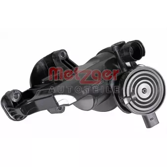 Séparateur d'huile, prise de recyclage des gas de carter METZGER 2385168 pour SKODA FABIA 1.4 16V - 100cv