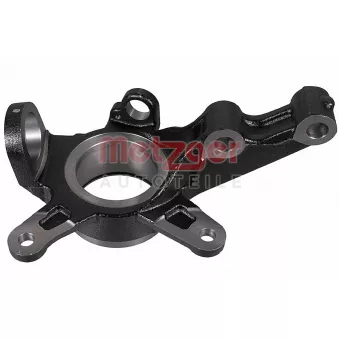 Fusée d'essieu, suspension de roue avant droit METZGER OEM 51210S5AJ30