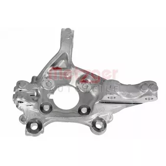 Fusée d'essieu, suspension de roue avant gauche METZGER 58186001 pour FORD MONDEO 2.0 TDCi - 150cv
