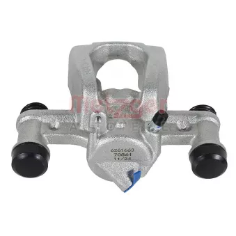 Étrier de frein arrière gauche METZGER 6261663 pour MERCEDES-BENZ MARCO POLO 200 CDI - 136cv
