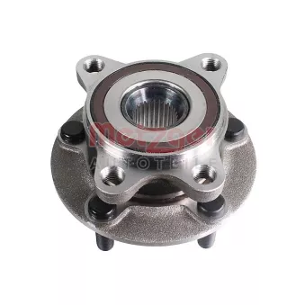 Roulement de roue avant METZGER WM 2363