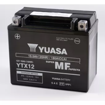 YUASA YTX12 - Batterie de démarrage