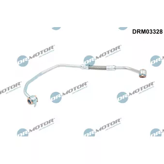 Conduite d'huile, compresseur Dr.Motor [DRM03328]