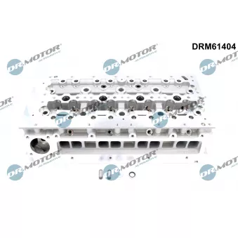 Culasse de cylindre Dr.Motor DRM61404 pour IVECO DAILY 26L11. 26L11D. 35C11D. 35S11. 40C11 - 106cv