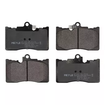 Jeu de 4 plaquettes de frein avant MEYLE OEM 0446530510