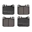 Jeu de 4 plaquettes de frein avant MEYLE [025 203 9215]