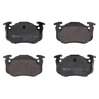 Jeu de 4 plaquettes de frein avant MEYLE OEM 8671016171