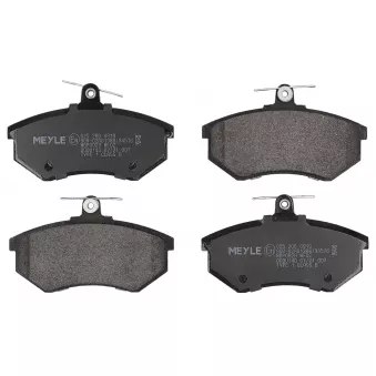 Jeu de 4 plaquettes de frein avant MEYLE OEM 8D0698151E