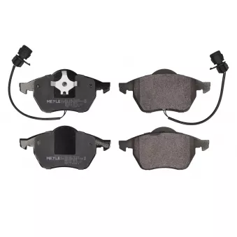 Jeu de 4 plaquettes de frein avant MEYLE OEM 4A0698151C