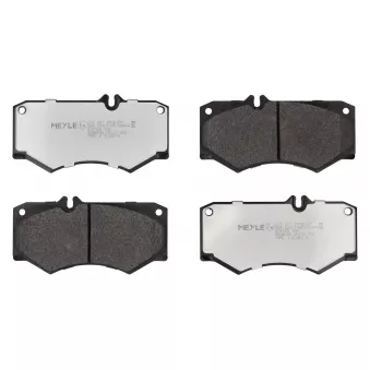 Jeu de 4 plaquettes de frein avant MEYLE OEM A0084204020