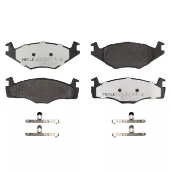 Jeu de 4 plaquettes de frein avant MEYLE OEM 867698151
