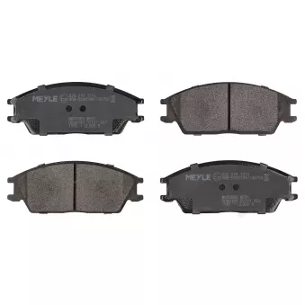 Jeu de 4 plaquettes de frein avant MEYLE OEM 5810124A00