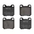 MEYLE 025 210 5015 - Jeu de 4 plaquettes de frein arrière