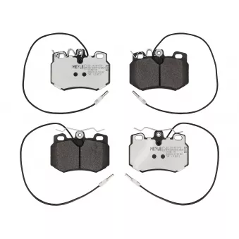 Jeu de 4 plaquettes de frein avant MEYLE OEM 95661871
