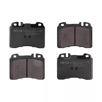 Jeu de 4 plaquettes de frein avant MEYLE OEM A0054200220
