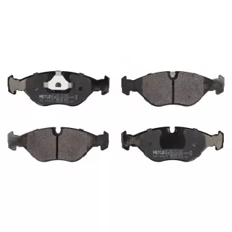 Jeu de 4 plaquettes de frein avant MEYLE OEM 8993719
