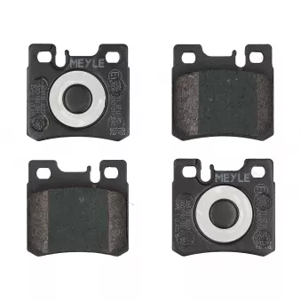 Jeu de 4 plaquettes de frein arrière MEYLE OEM A0014200220