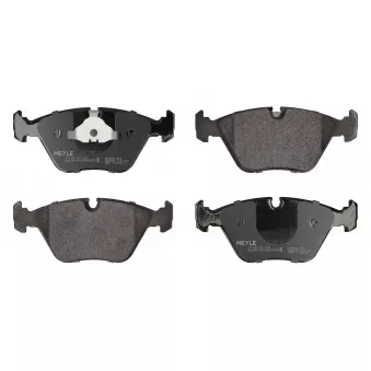 Jeu de 4 plaquettes de frein avant MEYLE OEM 425094
