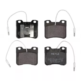 Jeu de 4 plaquettes de frein avant MEYLE OEM 95647611