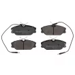 MEYLE 025 213 8818/W - Jeu de 4 plaquettes de frein avant