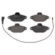 MEYLE 025 214 3617/W - Jeu de 4 plaquettes de frein avant