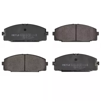 Jeu de 4 plaquettes de frein avant MEYLE OEM 0446526421