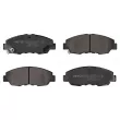 Jeu de 4 plaquettes de frein avant MEYLE [025 214 9918/W]