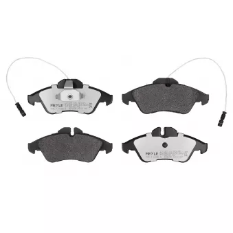 Jeu de 4 plaquettes de frein avant MEYLE OEM a0024203920