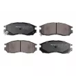 Jeu de 4 plaquettes de frein avant MEYLE [025 216 4716/W]