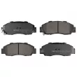 Jeu de 4 plaquettes de frein avant MEYLE [025 216 5118/W]