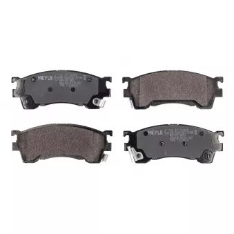 Jeu de 4 plaquettes de frein avant MEYLE OEM G5Y63328Z