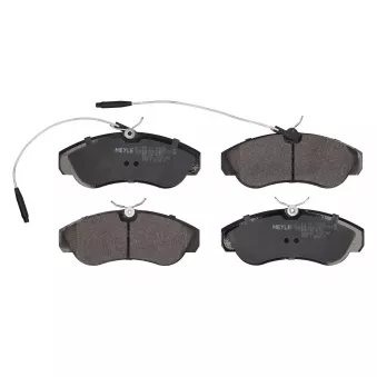 MEYLE 025 217 9919/W - Jeu de 4 plaquettes de frein avant