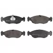 Jeu de 4 plaquettes de frein avant MEYLE [025 218 2717]
