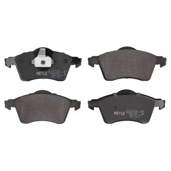 Jeu de 4 plaquettes de frein avant MEYLE OEM 7D0698151E
