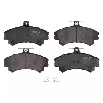 Jeu de 4 plaquettes de frein avant MEYLE OEM A4544201920