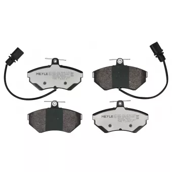 Jeu de 4 plaquettes de frein avant MEYLE OEM JZW698151G