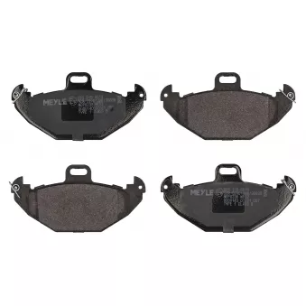 Jeu de 4 plaquettes de frein arrière MEYLE OEM 8671016192
