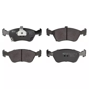 Jeu de 4 plaquettes de frein avant MEYLE OEM 0446505060
