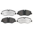 MEYLE 025 220 6221/PD - Jeu de 4 plaquettes de frein avant